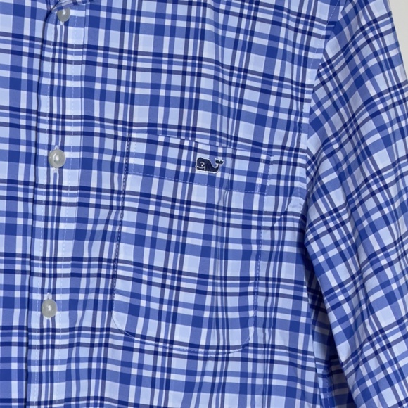 Vineyard Vines Check On The Go Plaid Shirt Size Small - Picture 5 of 10